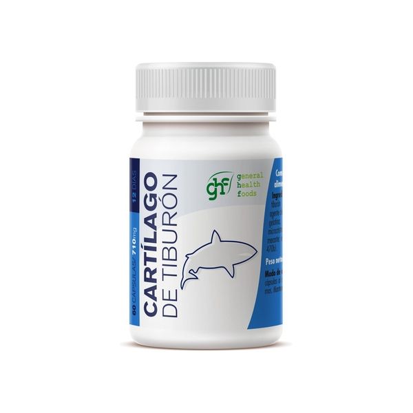 Ghf Cartilagem de Tubarão 710mg 60 Cápsulas de 710mg
