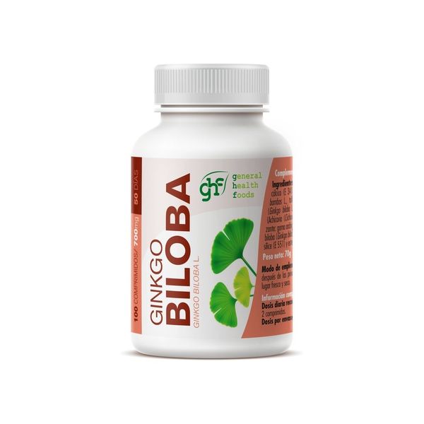 Ghf Ginko Biloba 100 Comprimidos de 700mg