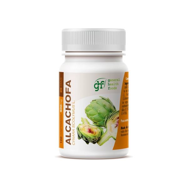 Ghf Comprimidos de Alcachofra 100 Comprimidos de 500mg