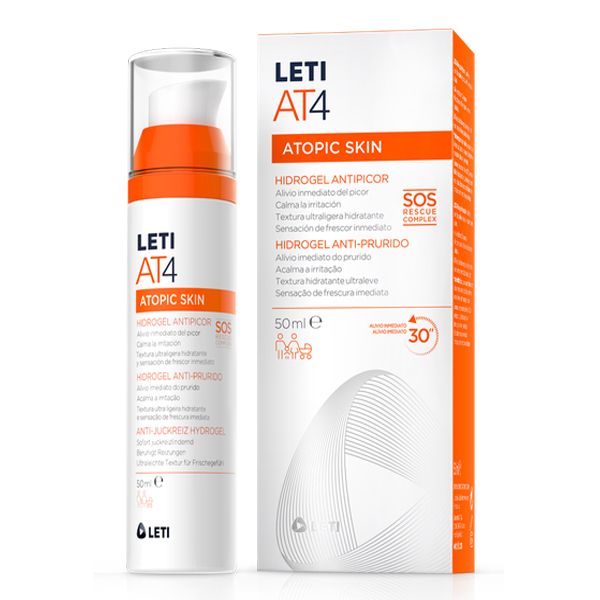 LetiAT4 Hidrogel Anti-Prurido 50mL – Pele Atópica