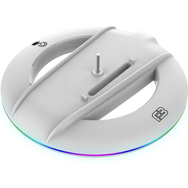 Blackfire Suporte Vertical RGB LED Branco para PS5 Slim