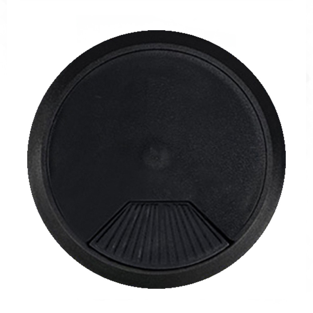 Blister tampa passa-cabos tpc01 ø60x22mm preto 90324 edm