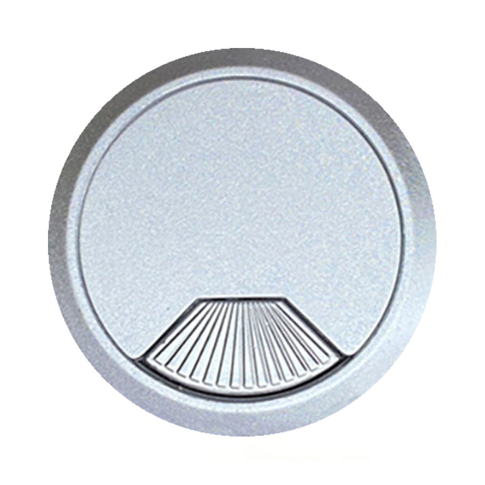 Blister tampa passa-cabos tpc01 ø60x22mm prata 90620 edm
