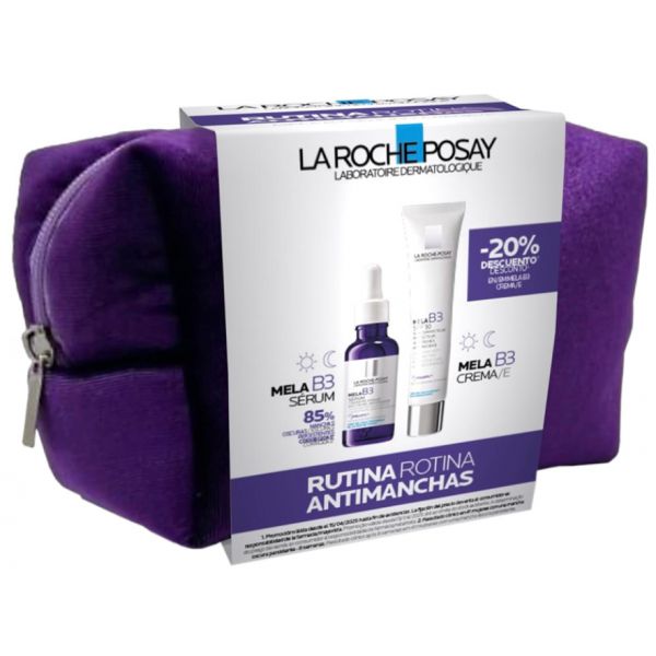 La Roche-Posay Rotina Anti-Manchas Mela B3 Sérum 30ml + Mela B3 Creme FPS30 40ml Coffret