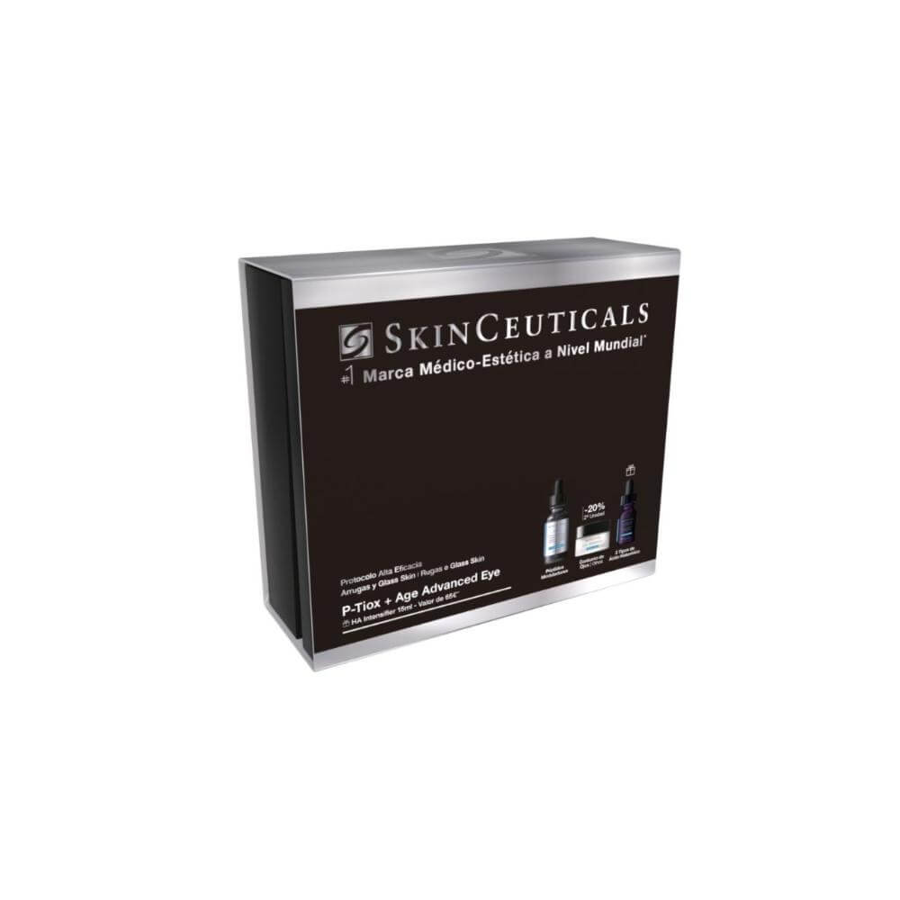 Skinceuticals Coffret P-TIOX Serum + Advanced Eye