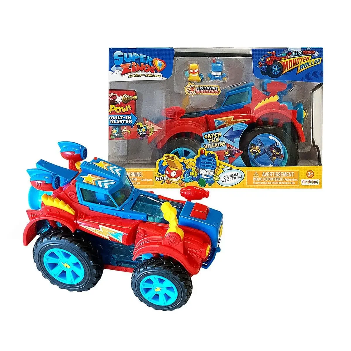 Super Zings - Monster Roller Truck dos Heróis