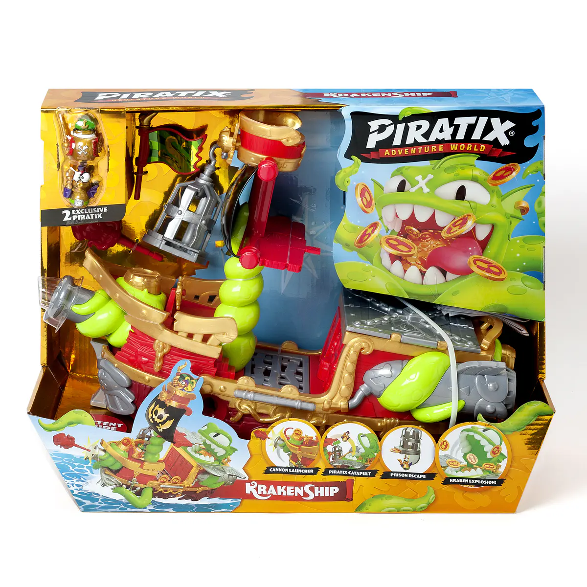 Magic Box Figura Piratix Adventure World Kraken Ship