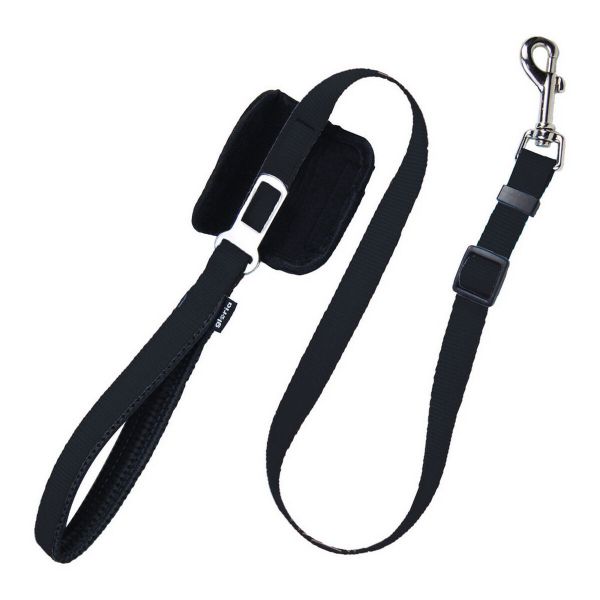 Gloria Trela para Cães 70-102 cm Preto