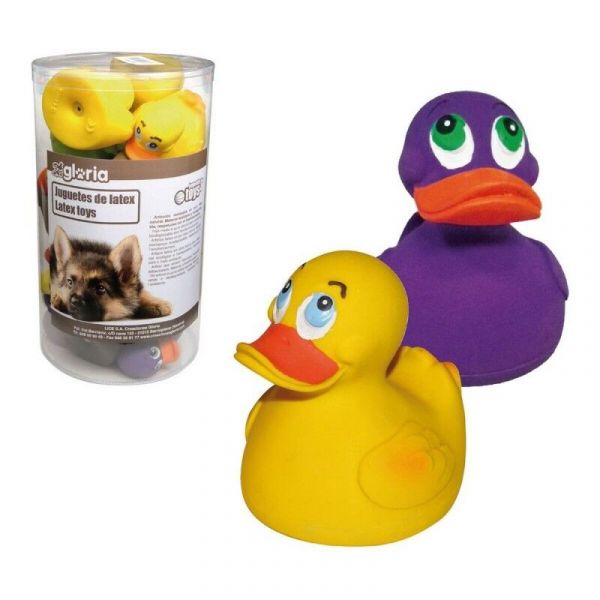 Gloria Pets Brinquedo Patos Látex (18 Pcs)