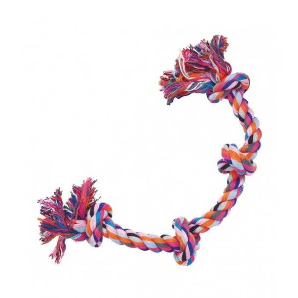 Gloria Brinquedo Cão Corda 4 Nós (50 cm)