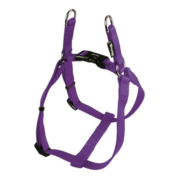 Gloria Arnês para Cães Liso Ajustável 61-91 cm Roxo Tamanho L