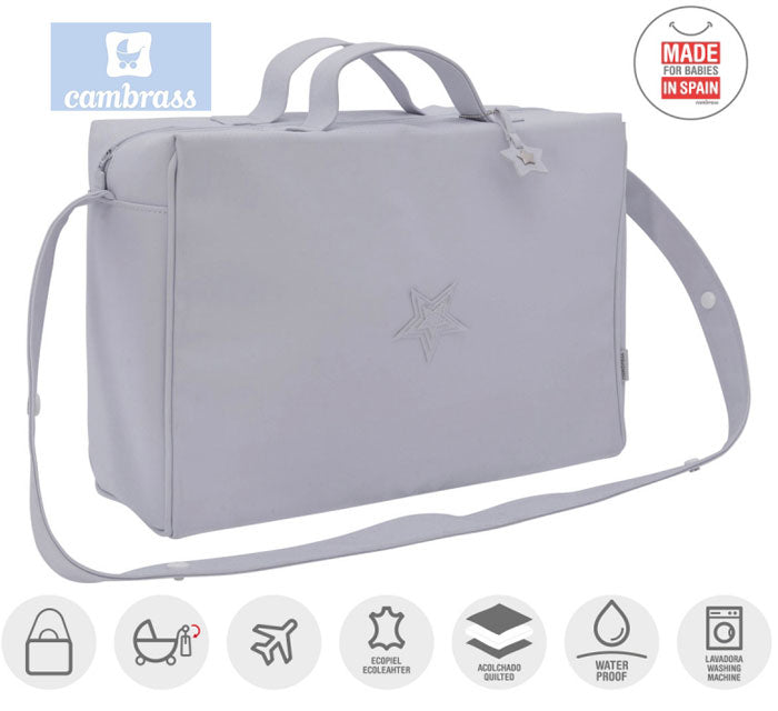 CAMBRASS - SACO DE MATERNIDADE AZUL 16x41,5x29 CM