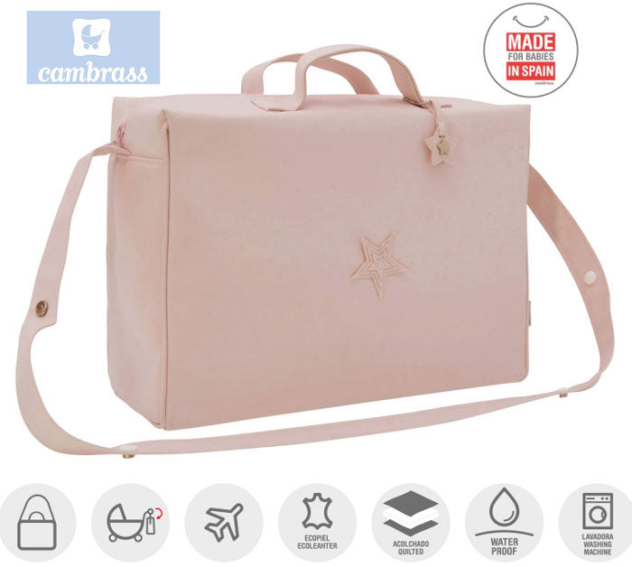 CAMBRASS - SACO DE MATERNIDADE ROSA 16x41,5x29 CM