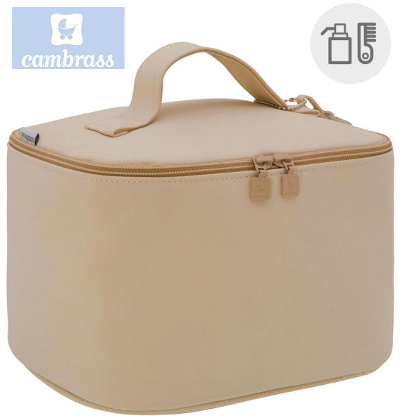 CAMBRASS - NECESSAIRE CAMEL 19x24x17 CM SACO