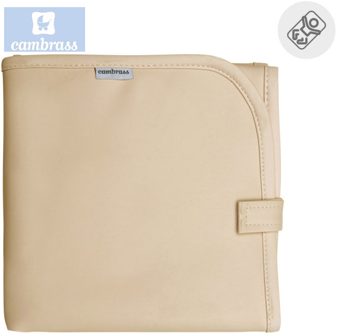 CAMBRASS - MUDA FRALDAS 40x60 CM CAMEL