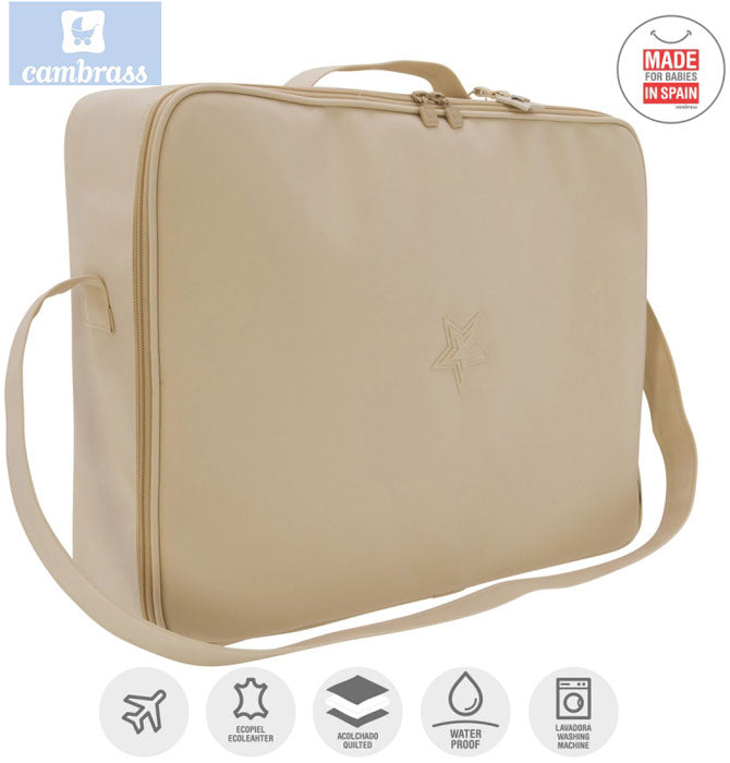 CAMBRASS - SACO DE MATERNIDADE CAMEL 12x47x36 CM