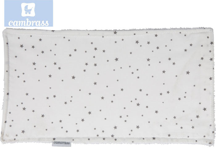 CAMBRASS - TOALHETE ASTRA CINZA / ESTRELA 29,5x15,5 CM