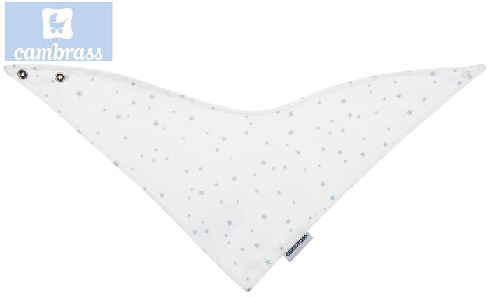 CAMBRASS - BANDANA ASTRA AZUL / ESTRELA BABETE 38x18 CM