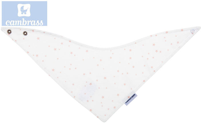 CAMBRASS - BANDANA ASTRA ROSA / ESTRELA BABETE 38x18 CM