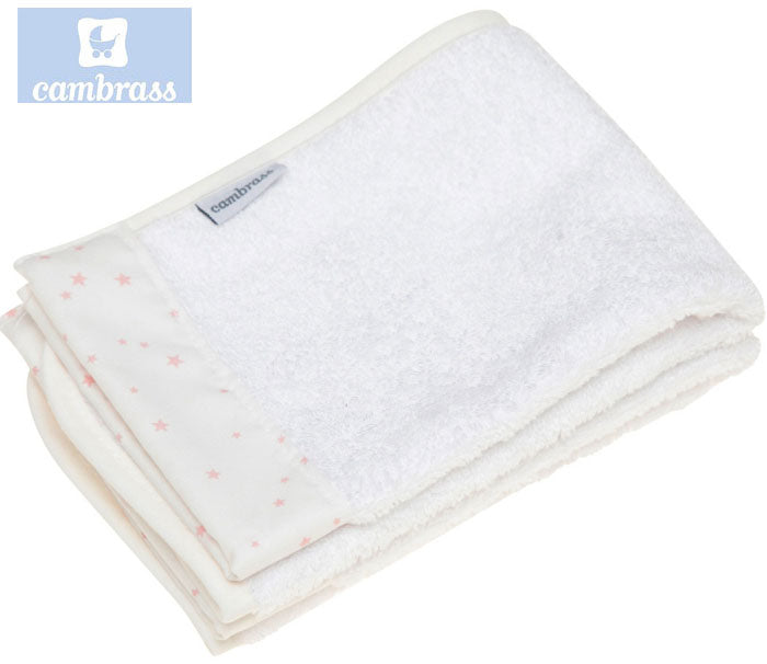 CAMBRASS - CONJUNTO 2 TOALHAS ASTRA ROSA 25x35 CM
