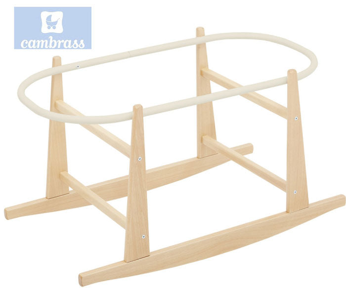 CAMBRASS - SUPORTE DE BERÇO DE MADEIRA 46,5x86x48,5 CM NATURAL