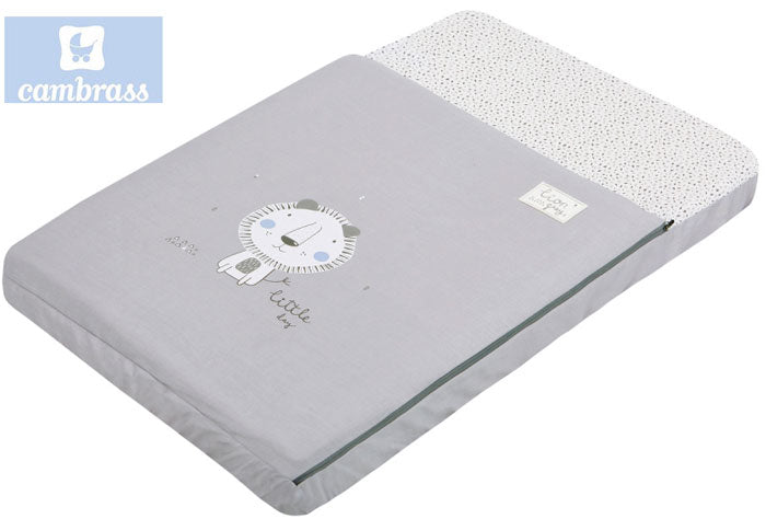 CAMBRASS - SACO DE DORMIR LEÃO CINZA 49,5x83,5 CM