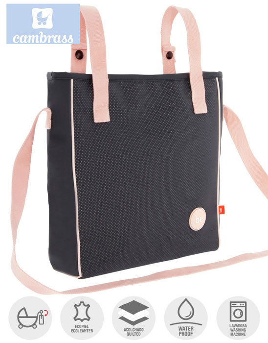 CAMBRASS - SACO DE MATERNIDADE URBANY ROSA 10x34x33 CM