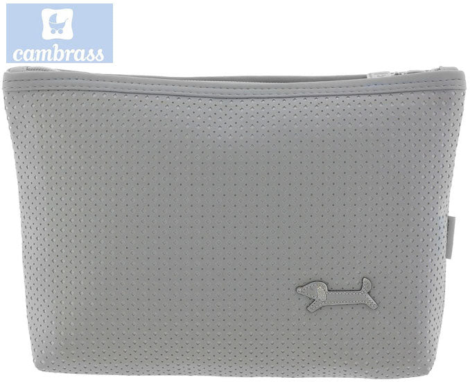 CAMBRASS - NECESSAIRE PARIS CINZA 6x28x20 CM