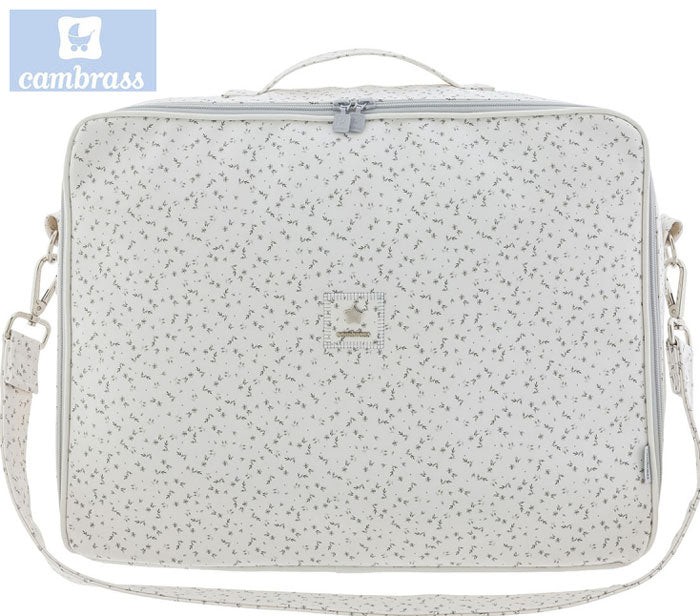 CAMBRASS - SACO DE MATERNIDADE HANA CINZA 12x47x36 CM