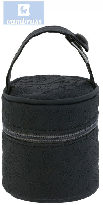 CAMBRASS - PORTA CHUPETAS ELITE PRETO 8,5x8,5x11 CM