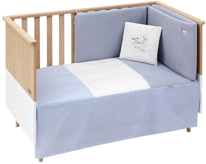 CAMBRASS - CONJUNTO COLCHA 2 PCS. CÉU CELESTE 70x140 CM