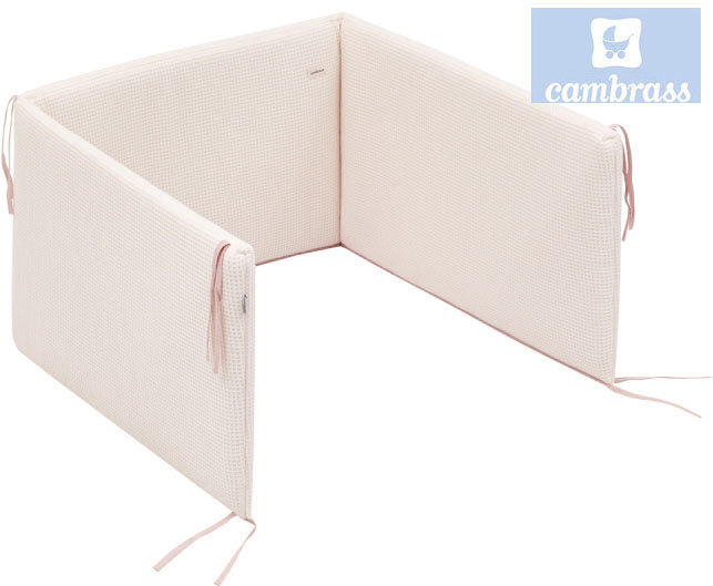 CAMBRASS - PROTETOR PARA CAMA DE GRADES 60 ( 60) 60x40 CM CÉU ROSA