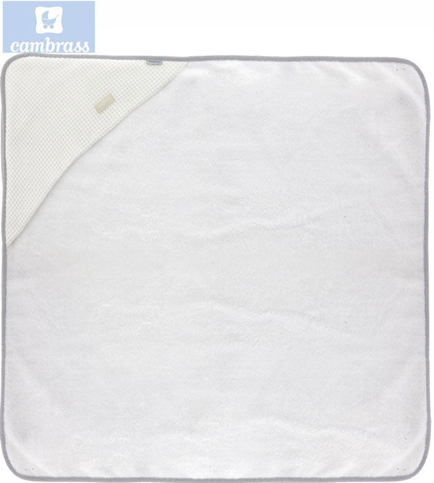 CAMBRASS - TOALHA 100x100 CM CINZA