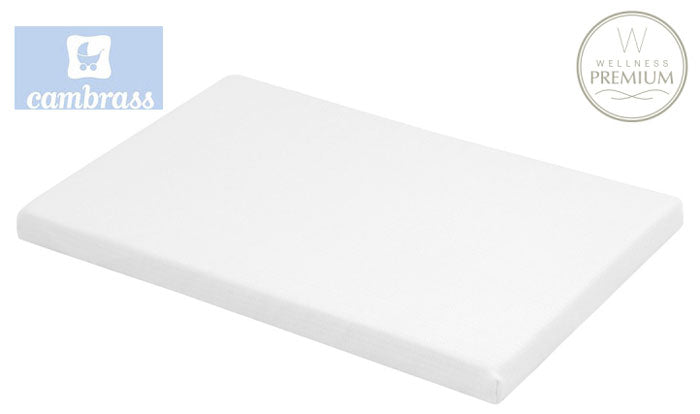 CAMBRASS - COLCHÃO BERÇO PREMIUM 46,5x81x5 CM BRANCO