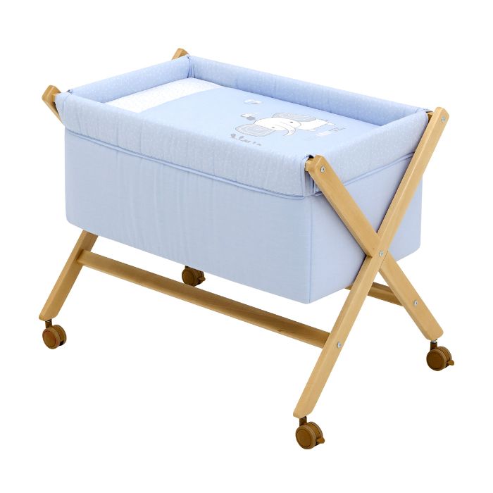 Cambrass - BERÇO DE MADEIRA ZOE 55x87x74 CM
