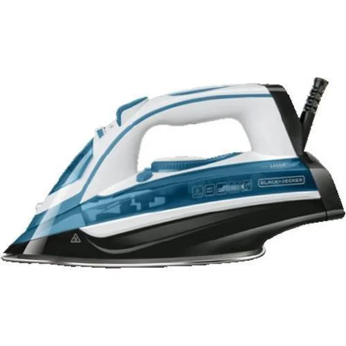 Ferro de Engomar Black&Decker BXIR-2402-E | 2400W, Base Inox, Vapor 140g/min, Anticalcário