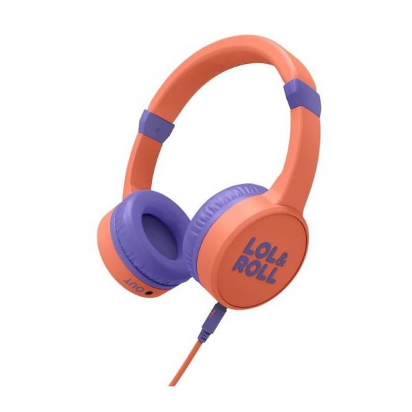 Energy Sistem Auscultadores Com Fio Lol&roll Pop Kids Orange