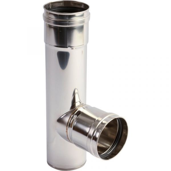 DINAK Tê 90º para Tubo Rígido em Aço Inox 80 mm Dinak