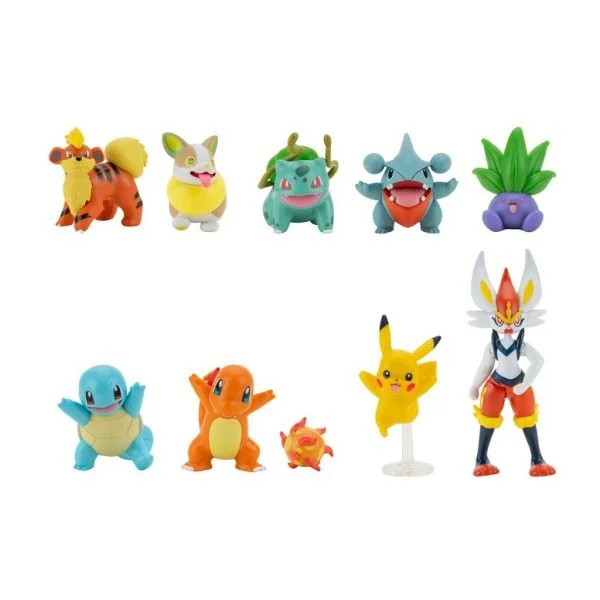 Bizak Pokémon - Multipack 10 Figuras - BZ63220244
