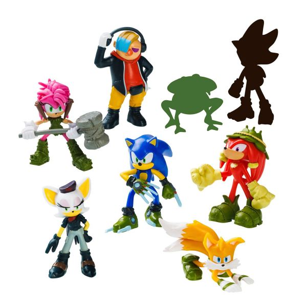 Bizak - Sonic - Figuras Deluxe 6.5cm 64112004