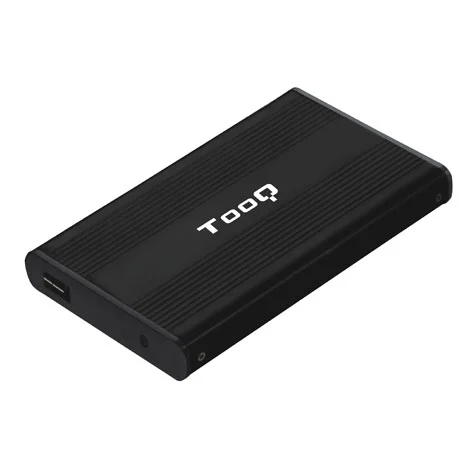 Caixa HDD Tooq 2.5" SATA (9,5mm) - USB 2.0 Preto