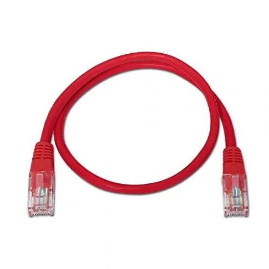Cabo de Rede Nanocable RJ45 CAT.6 UTP AWG24 2 M Vermelho