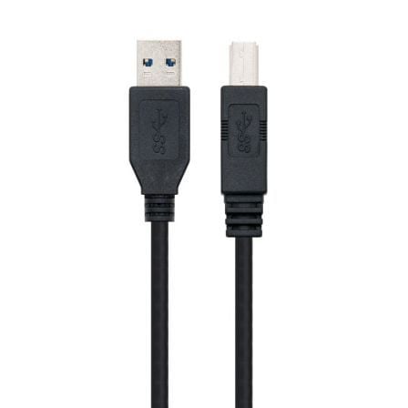 Cabo USB 3.0 NANO CABLE / 2m / Tipo-B Macho - USB Macho / Preto / 10.01.0802-BK