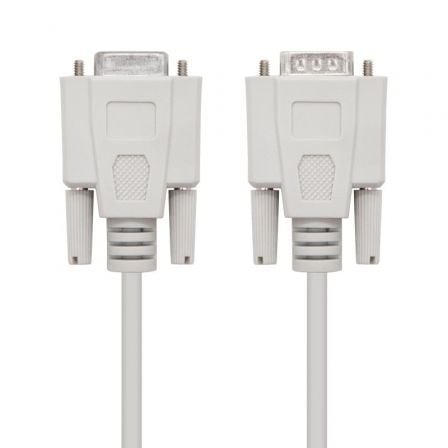 Cabo RS232 Nanocable / Beige / 3m / 10.14.0203