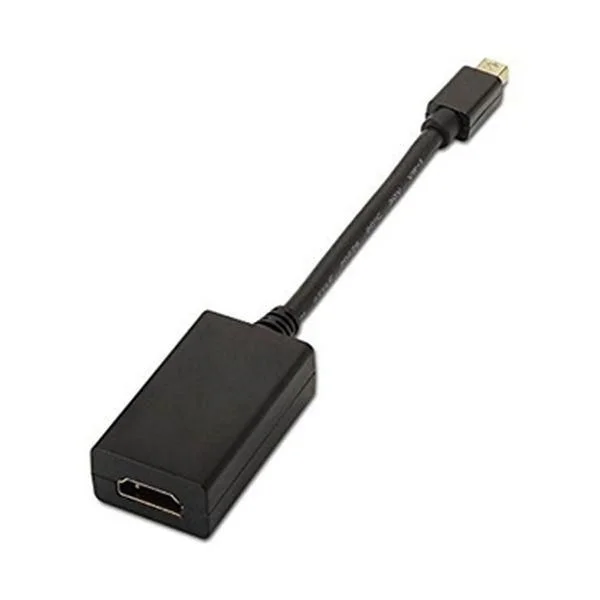 Conversor Nanocable Mini Displayport > HDMI 15 cm preto