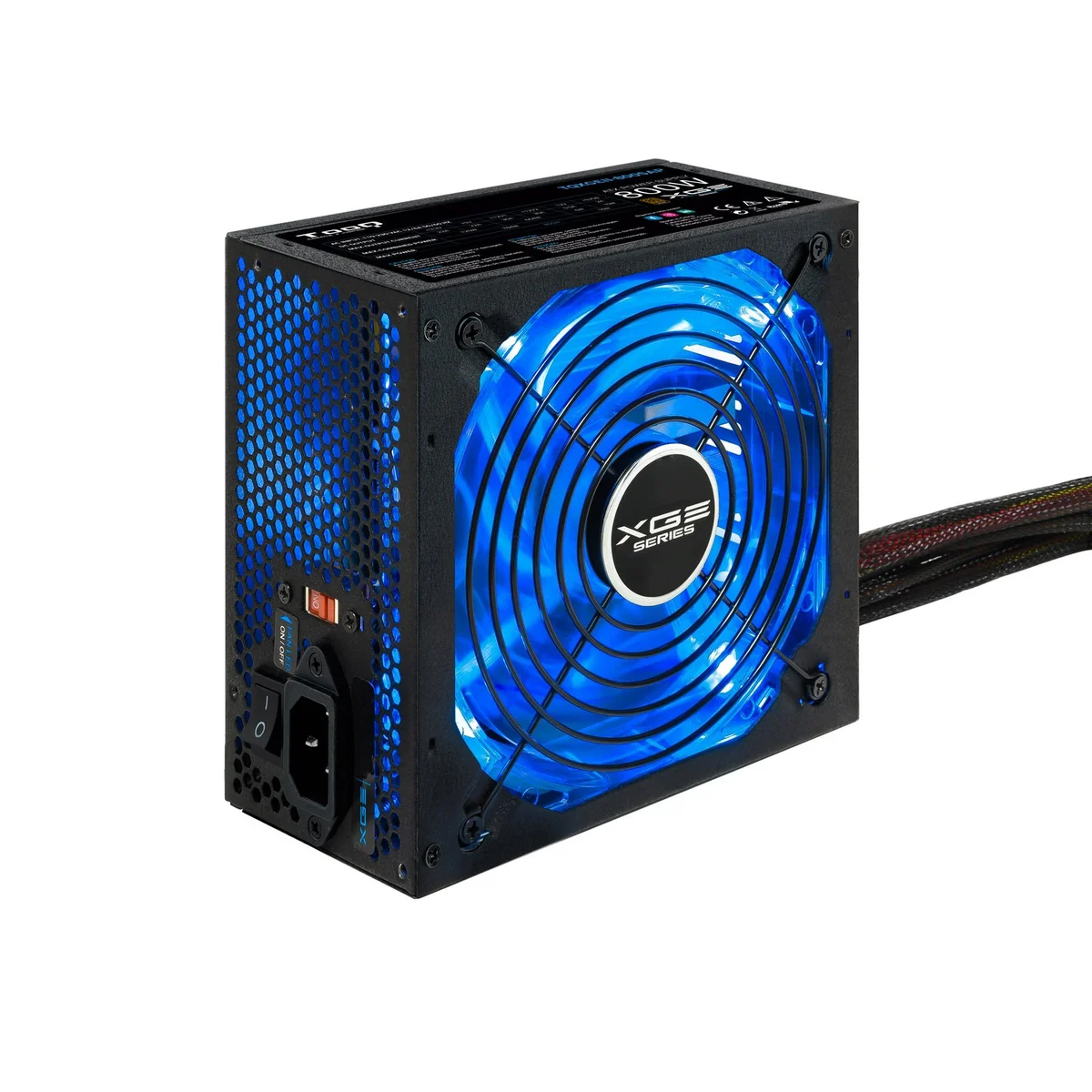 Fonte de Alimentação Tooq Xtreme Gaming Energy II 800W 80+ Bronze c/LED