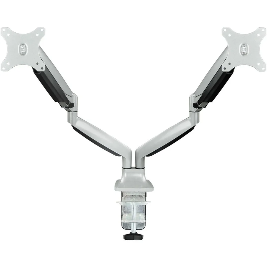 Suporte de Mesa Tooq Duplo Tilt e Giratório 13′ a 32′ Max. 9kg/Monitor Preto