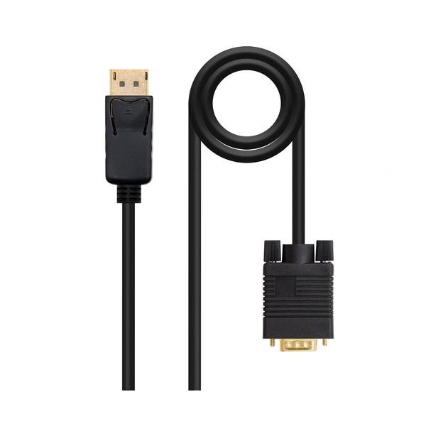 Nanocable Cabo Conversor DisplayPort para VGA Black 5m - 10.15.4405