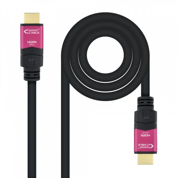 Nanocable Cabo HDMI v2.0 4K 60Hz 18Gbps 20m Black