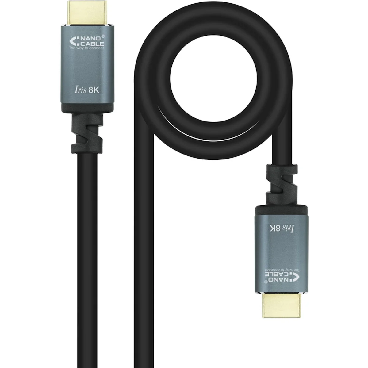 Cabo HDMI V2.1 8K Nanocable IRIS A/M-A/M 3 M Preto